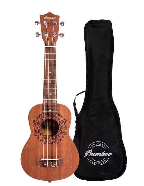 Ukelele Soprano Bamboo u-21-kailua de sapele