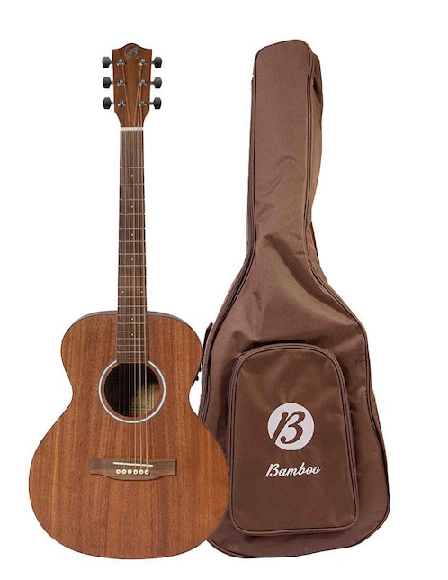 Guitarra electroacústica Bamboo Ga-38-mahoGany-z-q
