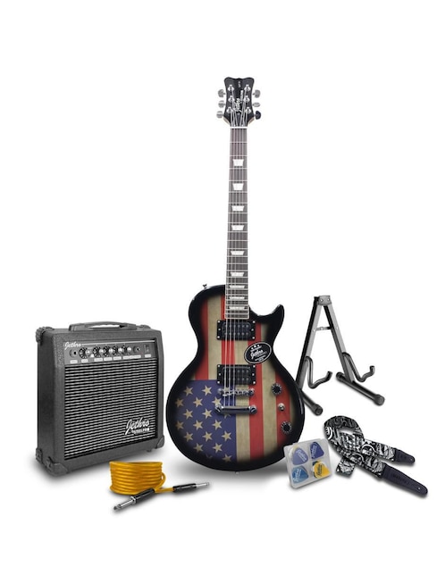 Kit guitarra eléctrica Steelpro 069-SK