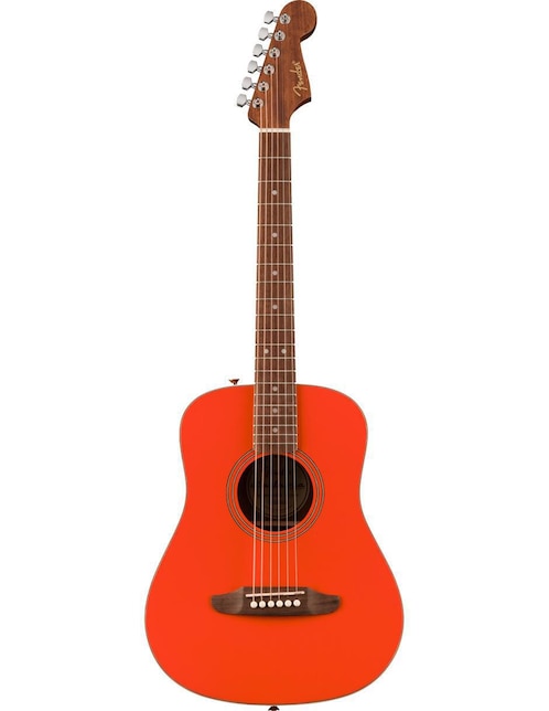 Guitarra acústica parlor/ salón Fender California Standard Redondo Mini