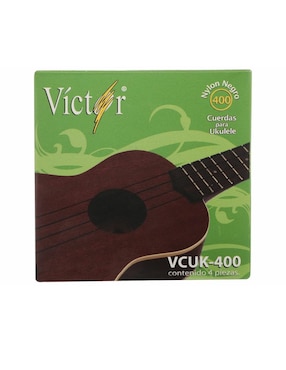 Set De Cuerdas Para Ukulele Víctor VCUK-400