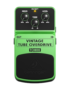 Pedal para Guitarra Eléctrica Behringer Vintage Tube Overdrive TO-800