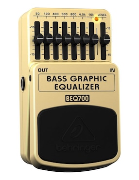 Pedal Para Bajo Eléctrico Behringer Bass Graphic Equalizer BEQ700