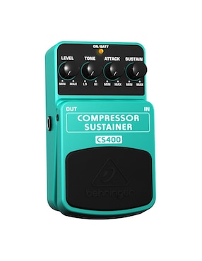 Pedal Para Guitarra Eléctrica Behringer Compressor/Sustainer CS400