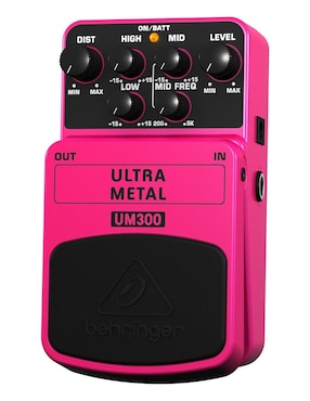 Pedal para Guitarra Eléctrica Behringer Ulta Metal UM-300