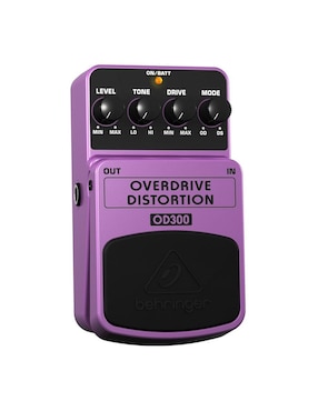 Pedal Para Guitarra Eléctrica Behringer Overdive/Distort OD300