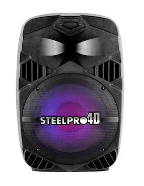 Bafle Amplificado Steelpro 4D Neon