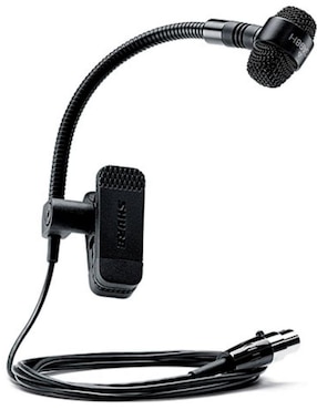 Micrófono Clip Para Instrumentos Shure PGA98H-TQG Condensador Cardioide