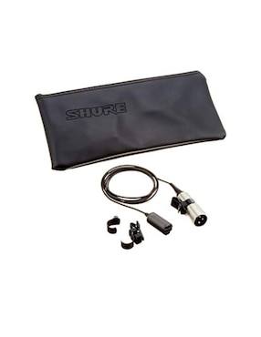 Micrófono Solapa Shure SM11 Miniatura Clip y Estuche