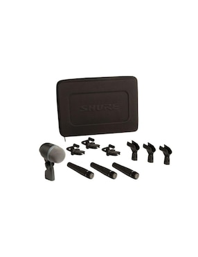 Kit De Micrófono Para Batería Shure DMK57-52 Monturas Y Estuche