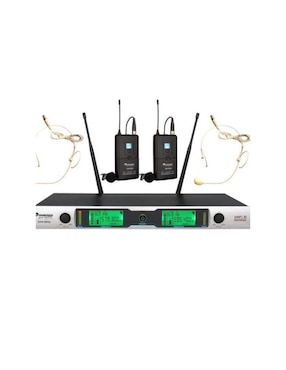 Set de micrófonos inalámbricos Soundtrack STW-36HUL