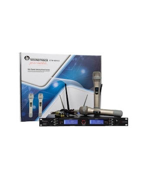 Set de micrófonos inalámbrico Soundtrack STW-86HU2
