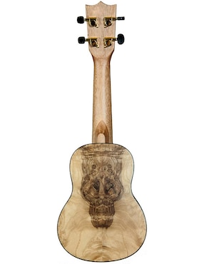 Ukelele Soprano Quiilted Ash Flight