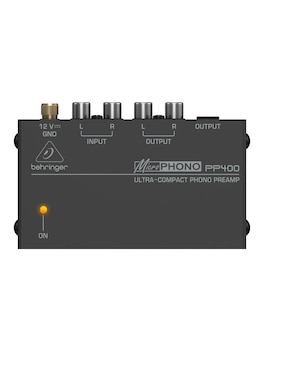 Preamplificador Behringer PP400 de 120 V - 220 V