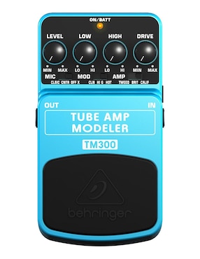 Pedal Behringer TM300 Tube AMP Modeler