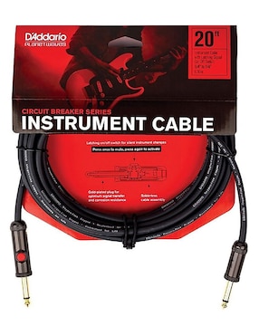 Cable Plug 1/4 pulgada Planet Waves
