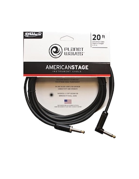 Cable Plug 1/4 pulgada Planet Waves de 6 m