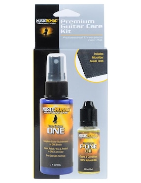 Kit De Limpieza Para Guitarra Music Nomad 3 Pz Premium Guitar Care