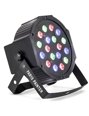 Cañón de LED Alien Pro PAR18X1 RGB Audiorítmico 7 Canales