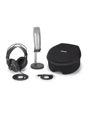 Set de micrófonos alámbrico Samson multiplataforma