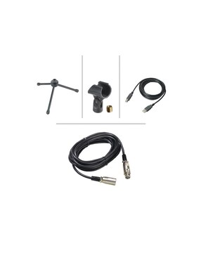 Set de micrófonos alámbrico Audiotechnica multiplataforma