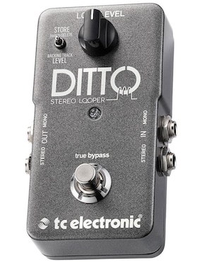 Pedal Para Guitarra T.C. Electronic Ditto Stereo Loopr