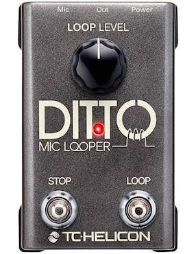 Pedal para Micrófono T.C. Electronic Ditto Mic Looper