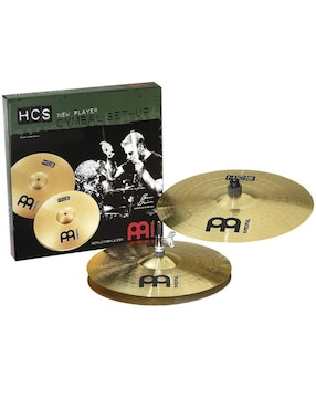 Juego De Platillos Hcs Meinl HCS1418