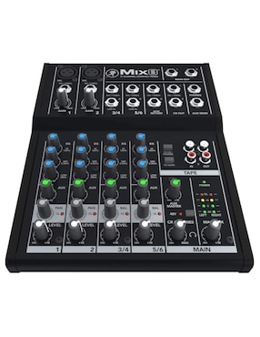 Mezcladora Compacta Mackie Mix8 de 8 canales
