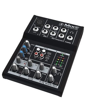 Mezcladora Compacta Mackie Mix5 de 5 canales
