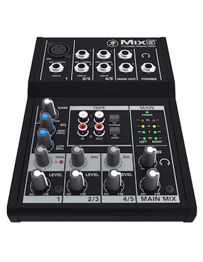 Mezcladora Compacta Mackie Mix5 de 5 canales