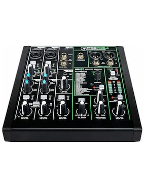 Mezcladora Mackie ProFX6v3 de 6 canales con FX