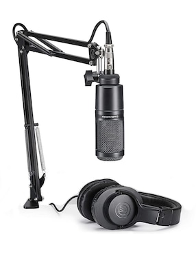 Paquete De Micrófono Audio Technica AT2020PK