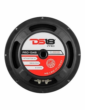 Bocina Ds18 Pro-gm8 8 Open Show 580 Watts 8-ohm 1 Altavoz