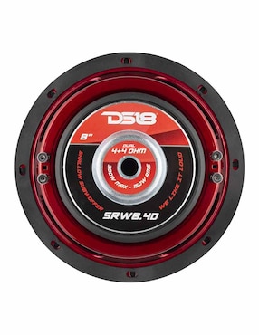 Subwoofer de Coche DS18 SRW8.4D poco profundo de 8 Pulgadas 300 vatios