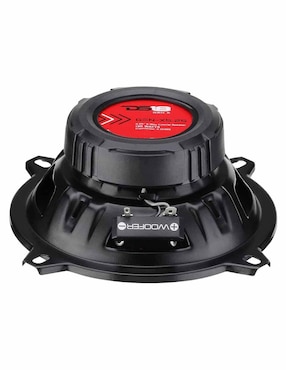 Altavoces DS18 GENX5.25 coaxiales de 2 vías y 135 vatios de 5.25 pulgadas con parrillas de malla de 4 ohmios
