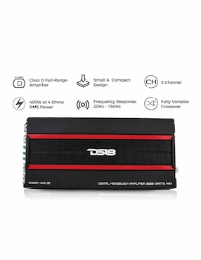 Amplificador Ds18 CANDY Compact Class D de 127 V
