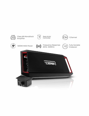 Amplificador Ds18 GEN-X1200.1 de 12 V