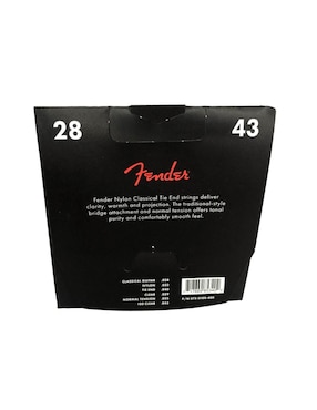 Cuerdas para Guitarra Fender Classic Nylon