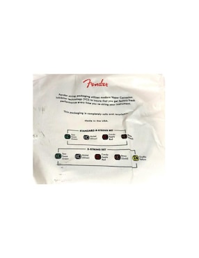 Cuerdas Para Bajo Eléctrico Fender Nickel-Plated .040 - .115
