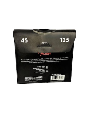 Cuerdas para Bajo Eléctrico Fender Nickel-Plated .045 - .125