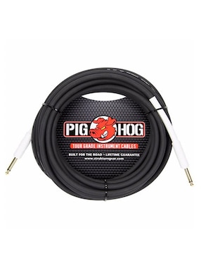 Imagen de producto Cable para guitarra o bajo Pig Hog PH186 5.66 mts