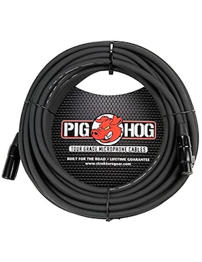 Cable Para Micrófono XLR Pig Hog PHM50 15 Metros