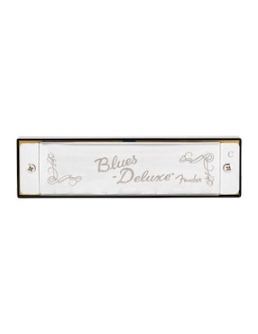 Armónica para principiante Fender Blues Deluxe de acero