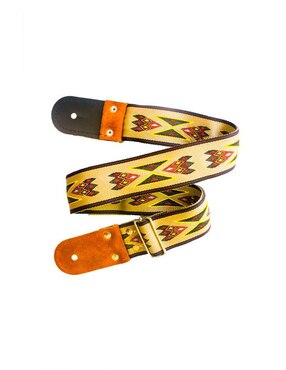 Correa para guitarra o bajo Kidam Gurú Indio Natural