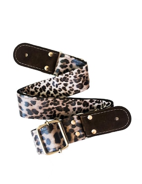Correa para guitarra o bajo Kidam Safari Leopardo