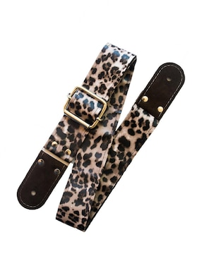 Correa para guitarra o bajo Kidam Safari Leopardo