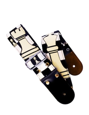 Correa para guitarra o bajo Kidam Ajedrez