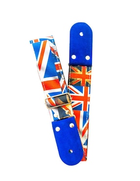 Correa para Guitarra o Bajo Kidam Bandera Inglaterra