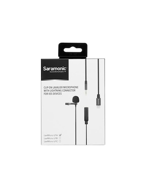 Micrófono Profesional Alámbrico Saramonic LavMicro U1A